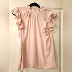 EXPRESS Pink Sleeveless Blouse